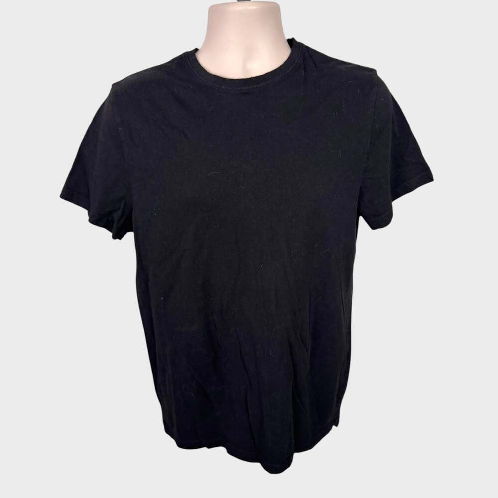 Zara Mens Small Black Short Sleeve TShirt